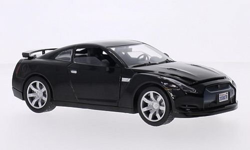 安いそれに目立つ Nissan GT-R (R35), black - 2008 | Modelsnavigator.com ミニカー
